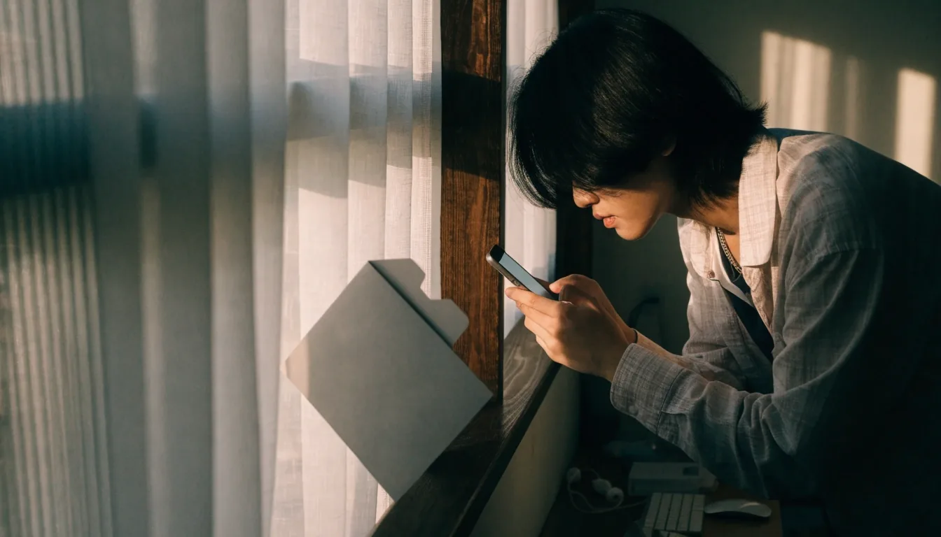 서울 사무실에서 소프트웨어 자료를 확인하는 직장인의 어깨 너머 장면